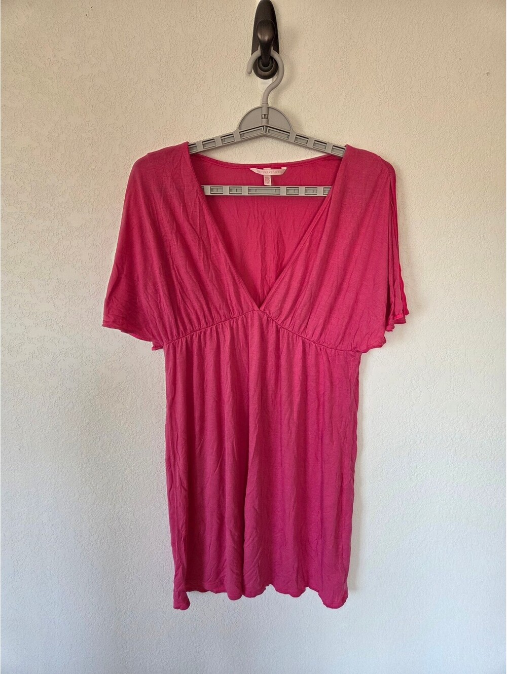 Victoria's Secret Pink Short Sleeve V-Neck Dress Size S/P